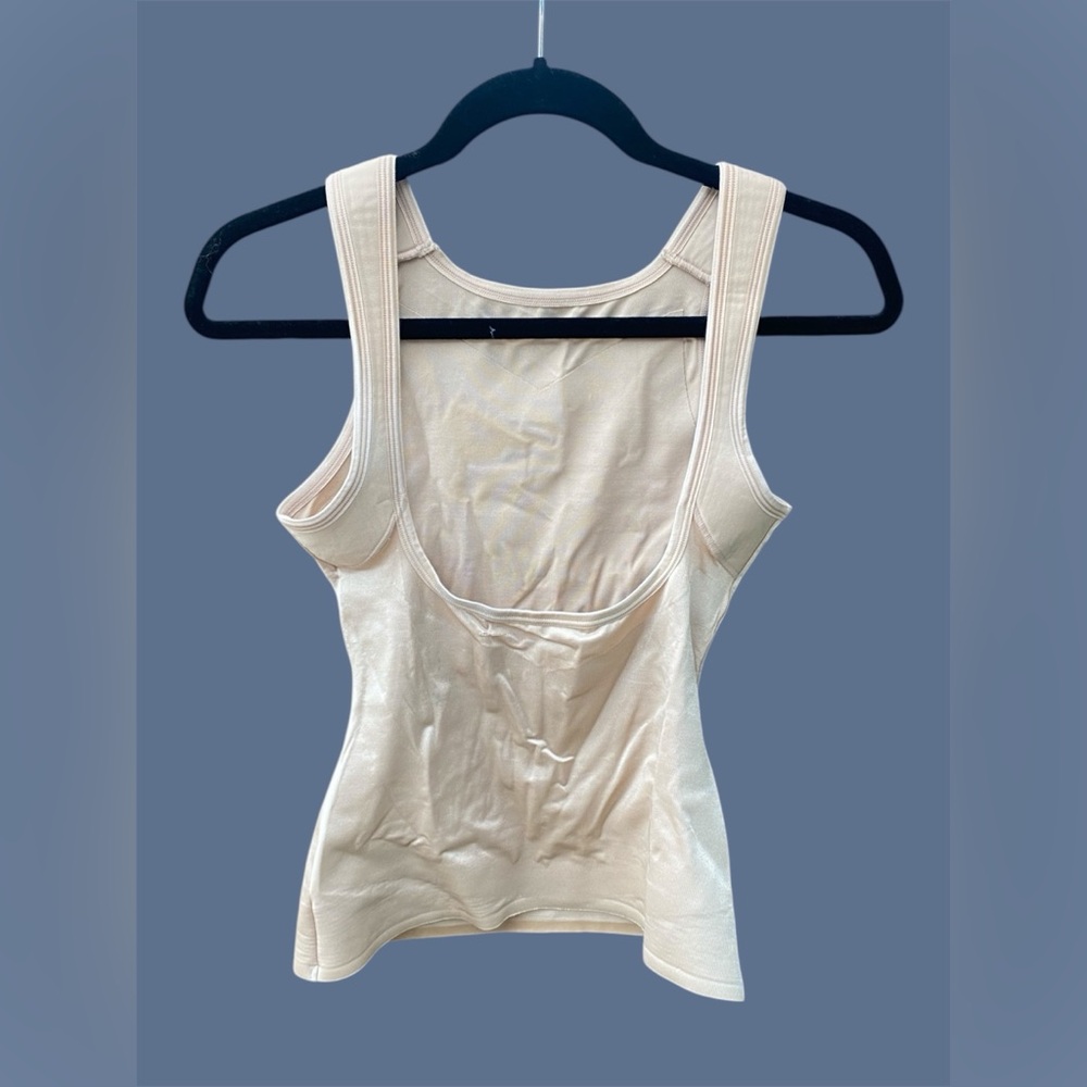 Spanx Open-Bust Torsette Shapewear Tank Nude - L